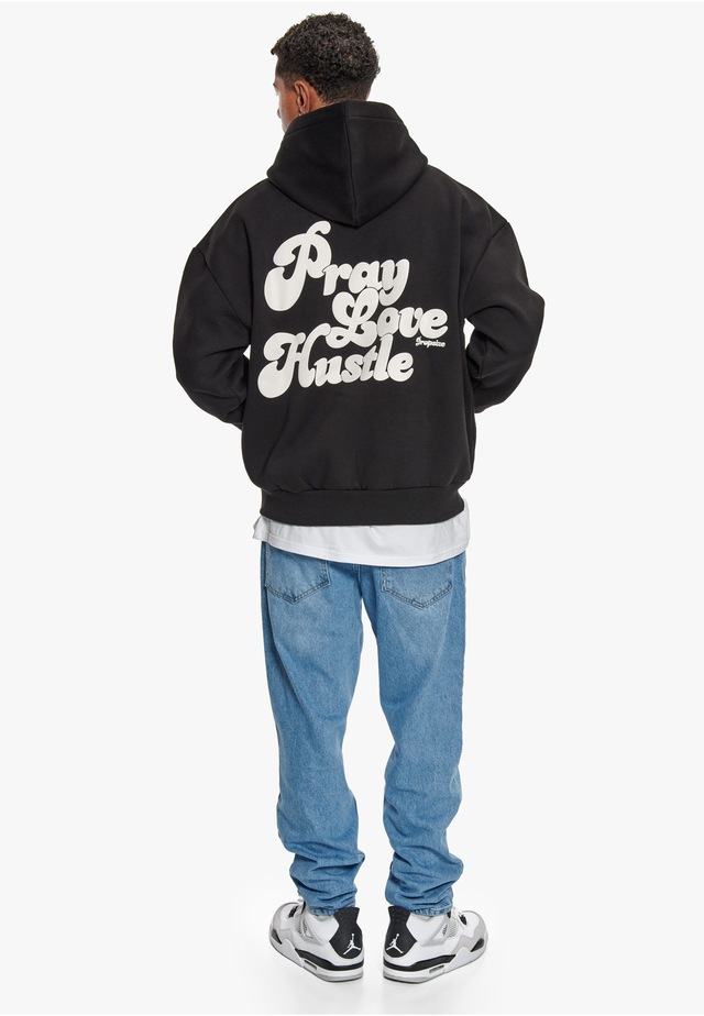 Dropsize Kapuzenpullover »Dropsize Herren Dropsize Heavy Oversize Pray Love Hustle Hoodie« 1 Stk.