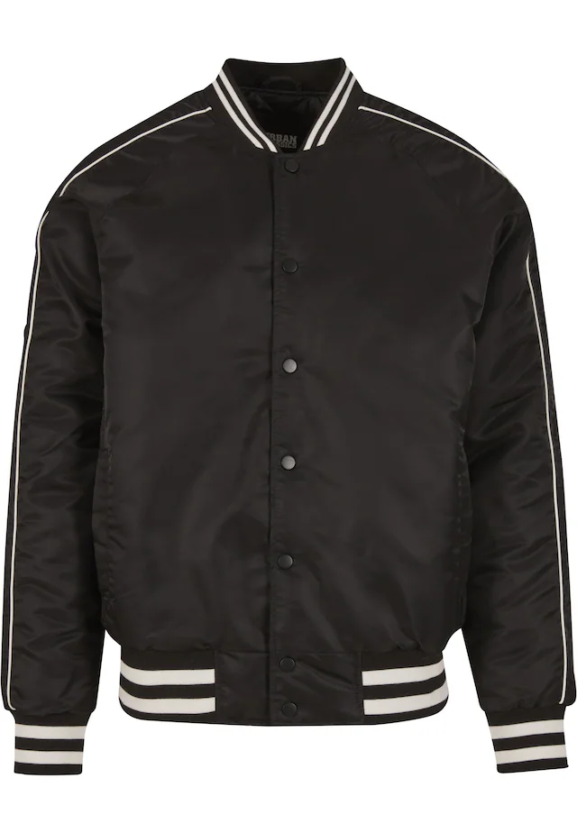 URBAN CLASSICS Bomberjacke »Urban Classics Racer Bomber Jacket« 1 Stk. tlg. ohne Kapuze