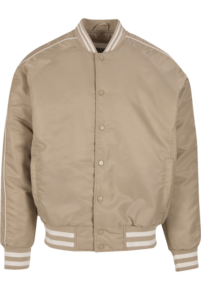 URBAN CLASSICS Bomberjacke »Urban Classics Racer Bomber Jacket« 1 Stk. tlg. ohne Kapuze