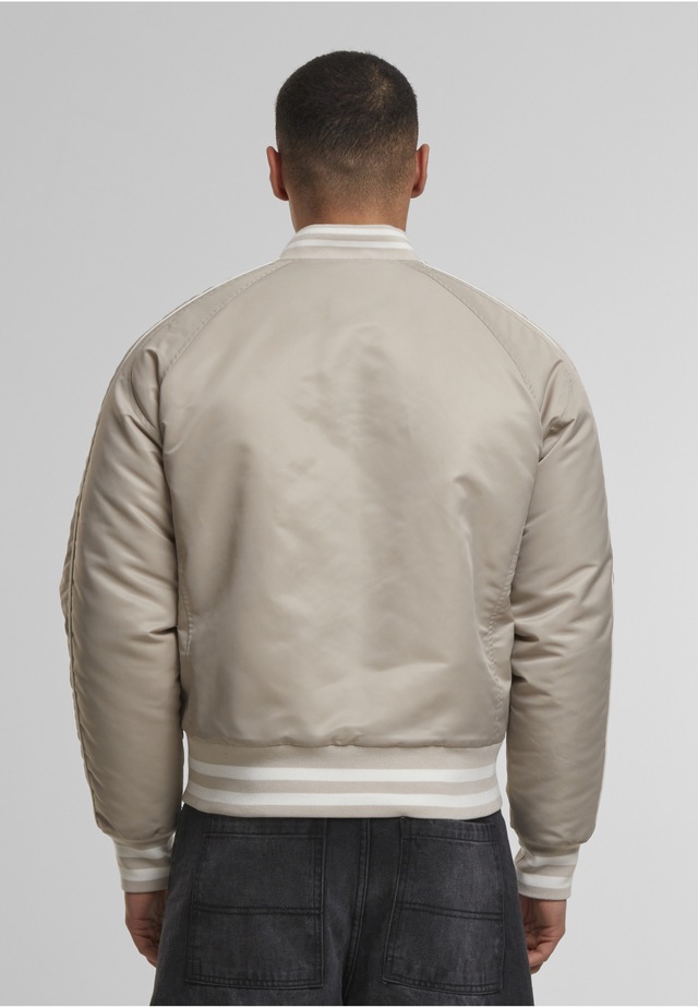 URBAN CLASSICS Bomberjacke »Urban Classics Racer Bomber Jacket« 1 Stk. tlg. ohne Kapuze