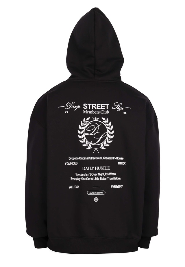 Dropsize Kapuzenpullover »Dropsize HEAVY OVERSIZE MEMBERS CLUB HOODIE« 1 Stk.