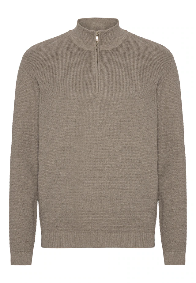 Clean Cut Copenhagen Bolero »Clean Cut Copenhagen Oscar Half-Zip Knit« 1 Stk.