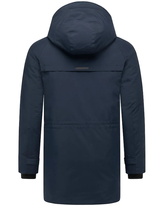Stone Harbour Wintermantel »Emriis XX« Warmer Herren Mantel mit Magnet-Knöpfen