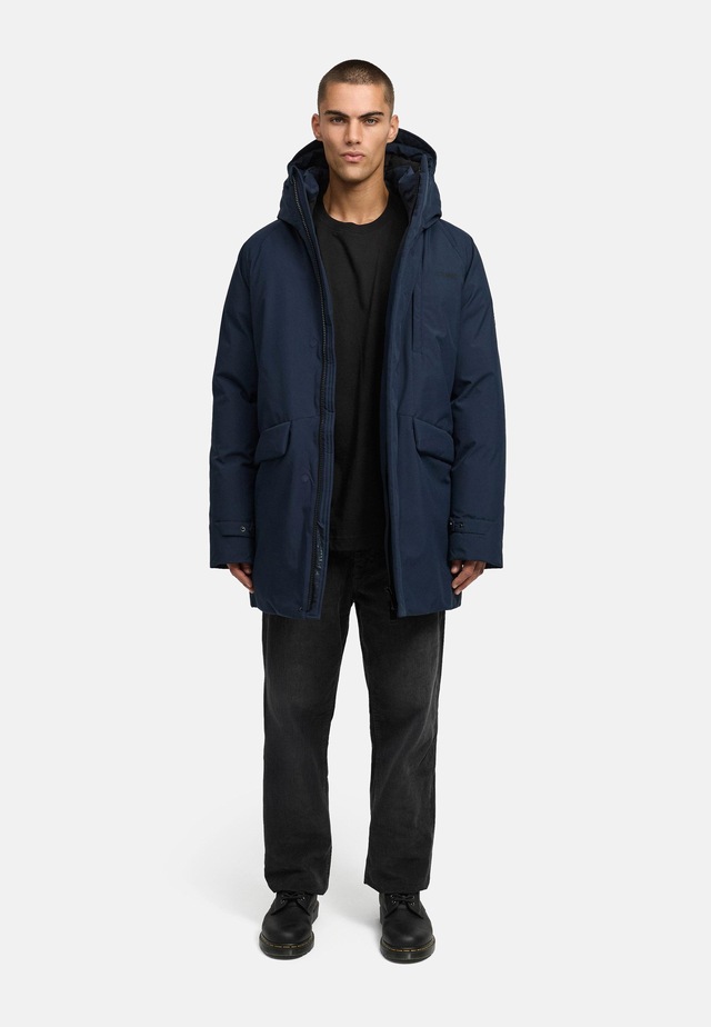 Stone Harbour Wintermantel »Emriis XX« Warmer Herren Mantel mit Magnet-Knöpfen
