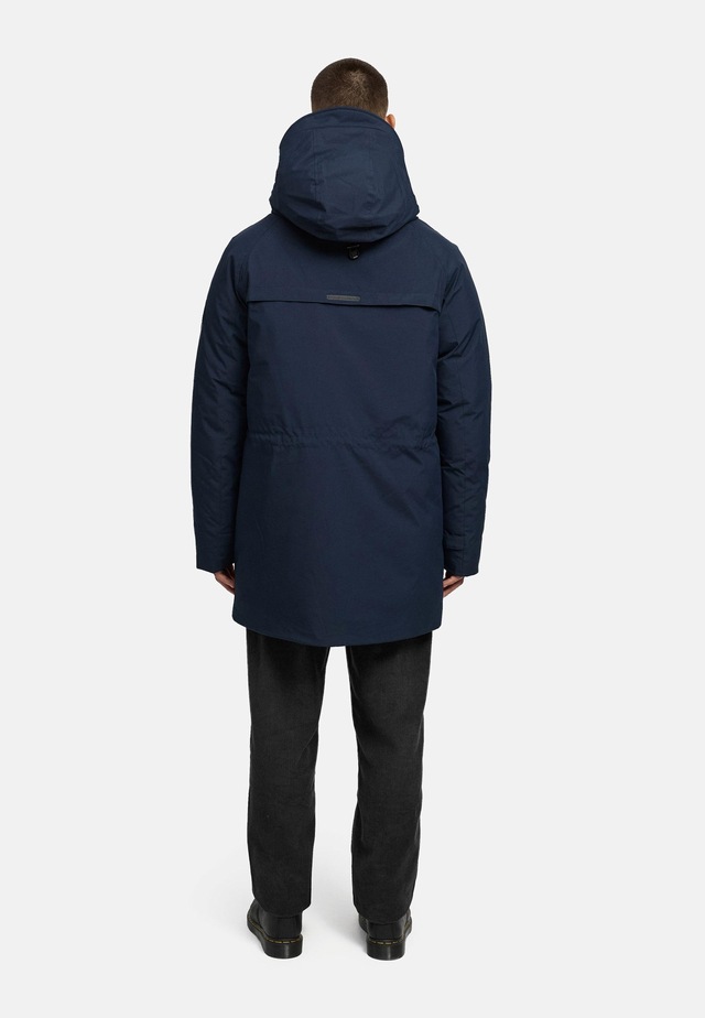 Stone Harbour Wintermantel »Emriis XX« Warmer Herren Mantel mit Magnet-Knöpfen