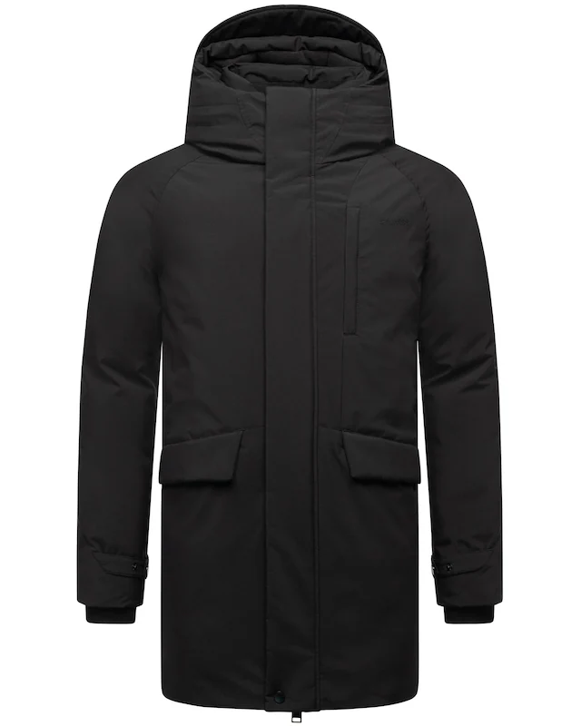 Stone Harbour Wintermantel »Emriis XX« Warmer Herren Mantel mit Magnet-Knöpfen