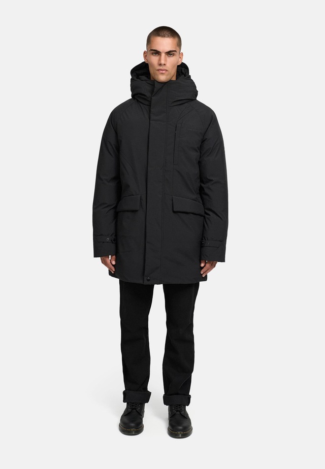 Stone Harbour Wintermantel »Emriis XX« Warmer Herren Mantel mit Magnet-Knöpfen