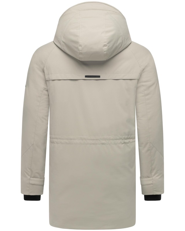 Stone Harbour Wintermantel »Emriis XX« Warmer Herren Mantel mit Magnet-Knöpfen