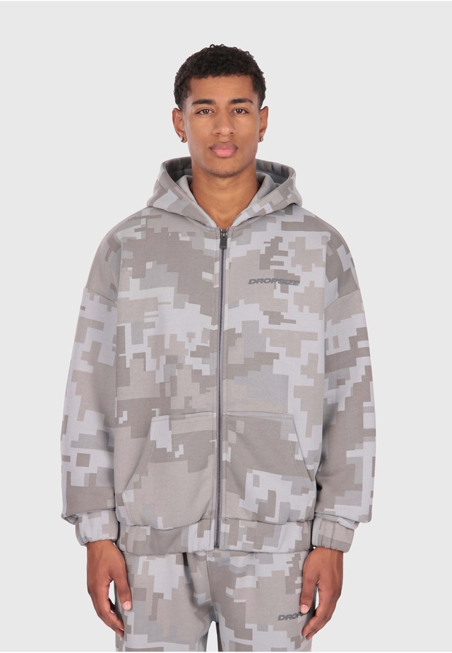 Dropsize Sweatjacke »Dropsize CAMO ZIPPER«