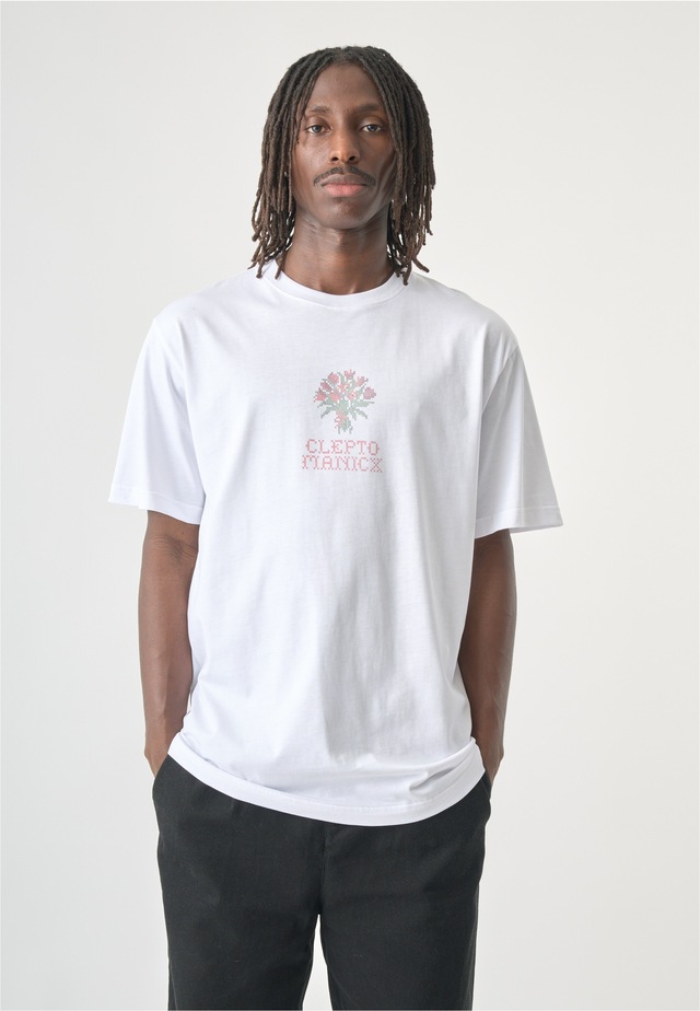 Cleptomanicx T-Shirt mit modischem Frontprint