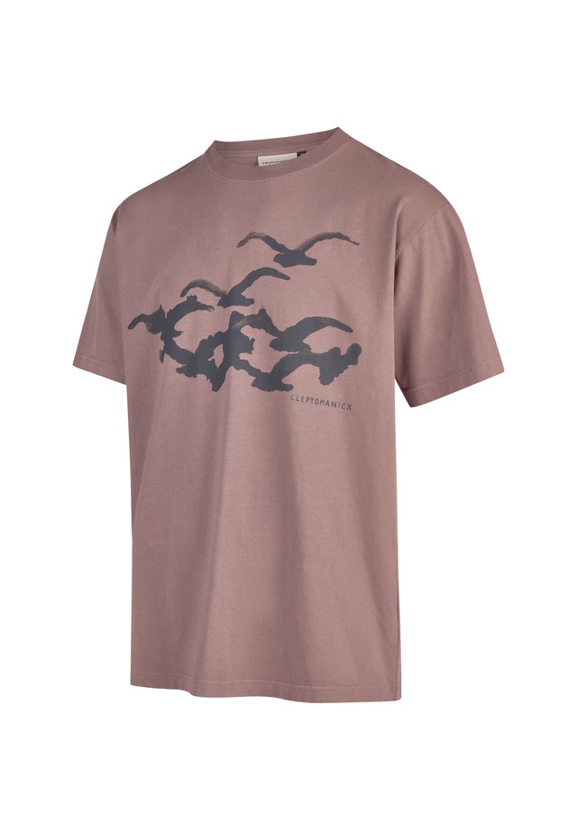 Cleptomanicx T-Shirt mit coolem Frontprint