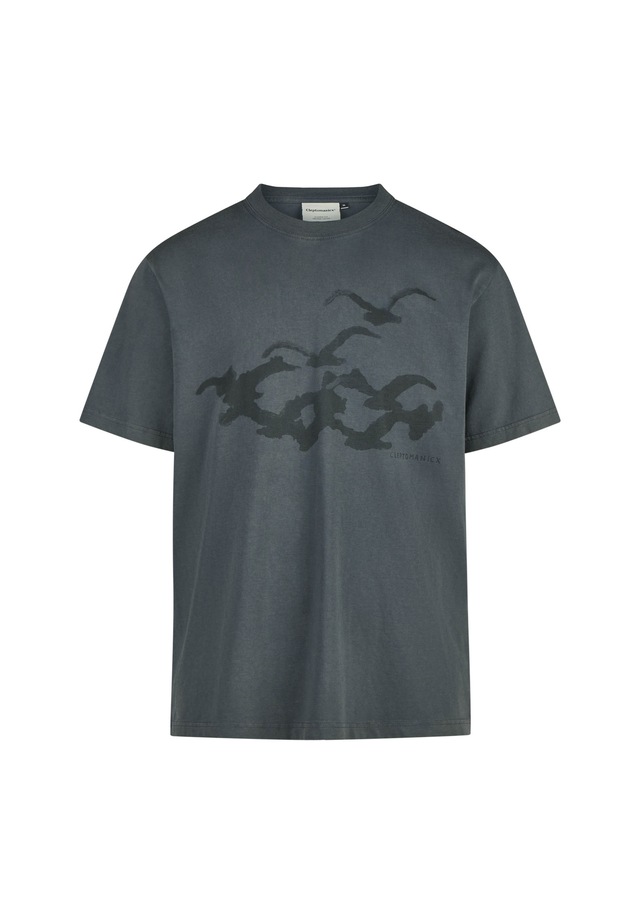 Cleptomanicx T-Shirt mit coolem Frontprint