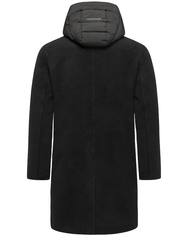 Stone Harbour Trenchcoat »Thiagoo XX« Kurzmantel in Wollmantel-Optik mit herausnehmbaren Inlay