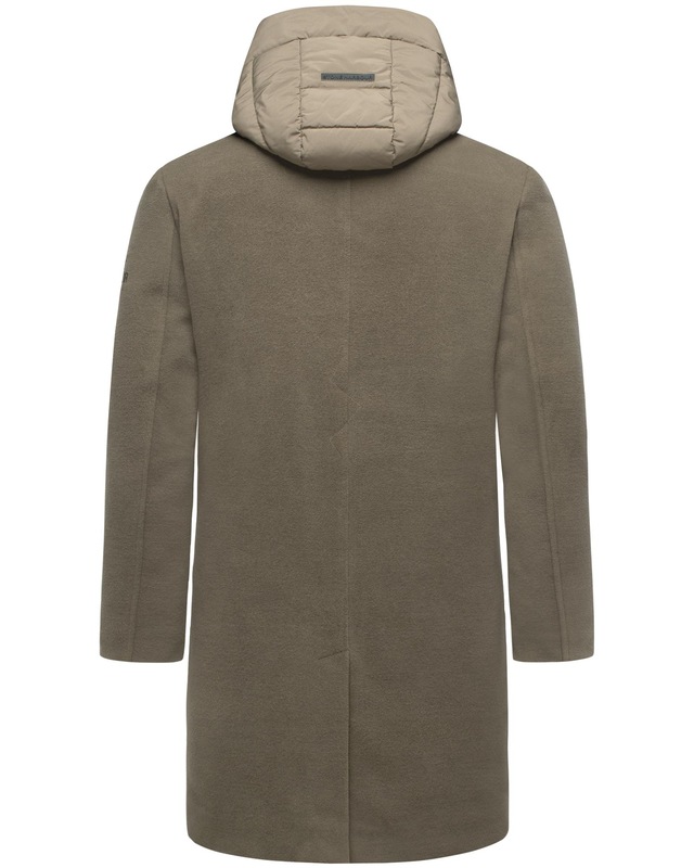 Stone Harbour Trenchcoat »Thiagoo XX« Kurzmantel in Wollmantel-Optik mit herausnehmbaren Inlay