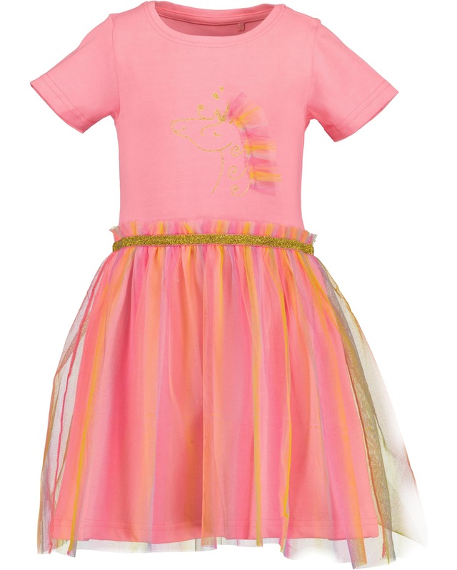 Blue Seven Jerseykleid »Mädchen Tüllkleid mit Pferd«