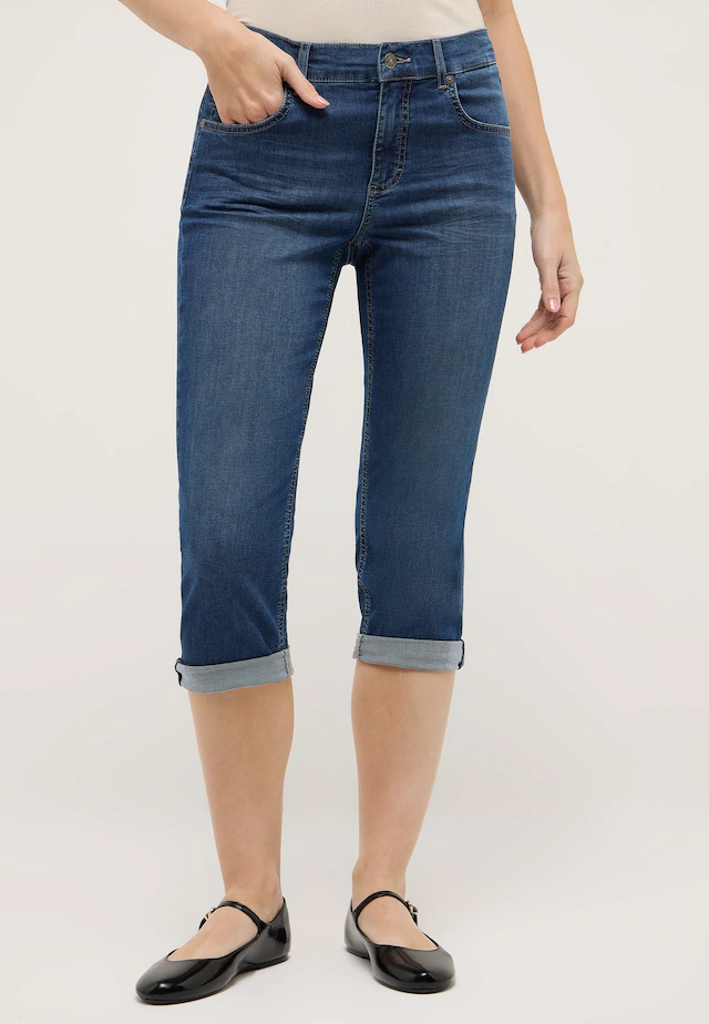 ANGELS Caprijeans »CICI TURN UP« mit Stretch und Aufschlag