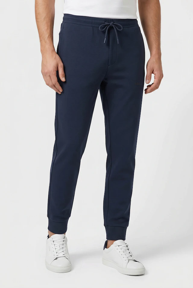 BOSS GREEN Jerseyhose »Hadiko« Reguläre Passform mit elastischem Bund und Eingrifftaschen BOSS GREEN Jerseyhose »Hadiko« Reguläre Passform mit elastischem Bund und Eingrifftaschen