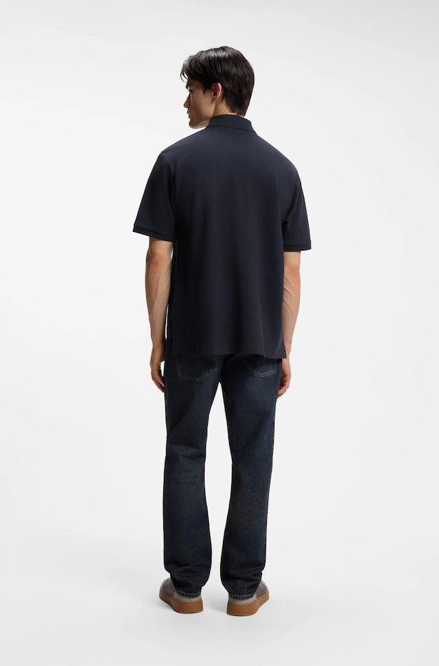 HUGO Poloshirt »Nolitos« Polokragen, Loose Fit, reine Baumwolle