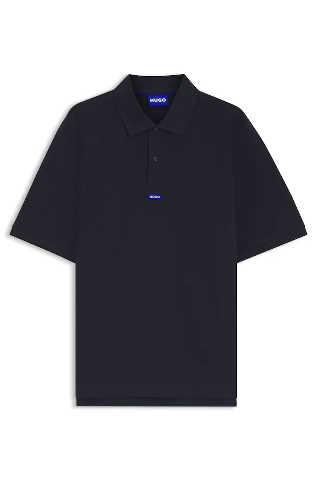 HUGO Poloshirt »Nolitos« Polokragen, Loose Fit, reine Baumwolle