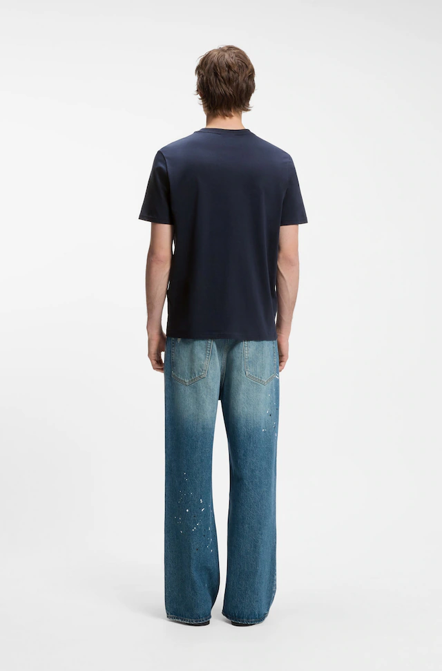 HUGO T-Shirt »Nesptee« Rundhalsausschnitt, Regular Fit, reine Baumwolle