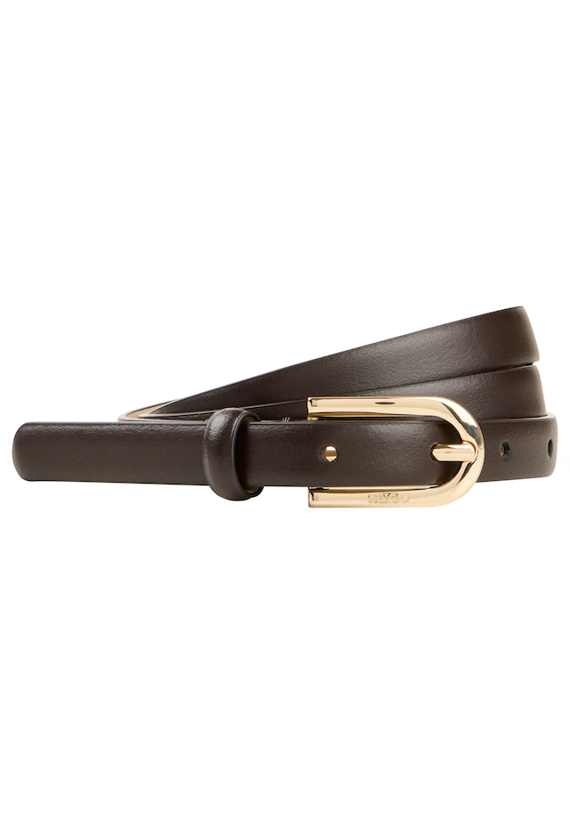 HUGO Ledergürtel »Nayara-G Sz15« aus edlem italienischen Leder