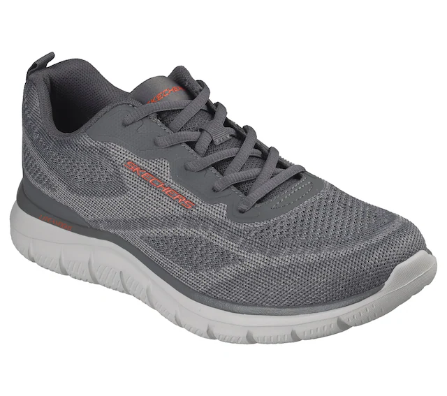 Skechers Sneaker »TRACK-POHLTER« Schnürschuh, Freizeitsneaker, maschinenwaschbar, Leichtgewicht