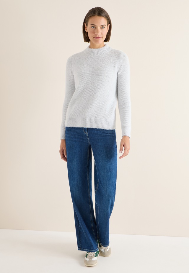 Cecil Strickpullover mit Ripp-Details