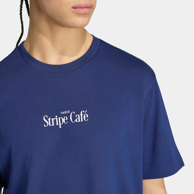adidas Sportswear T-Shirt »COFFEE CAFE DONUT BAG GRAFIK« für Erwachsene, sportlicher Stil, aus Baumwolle