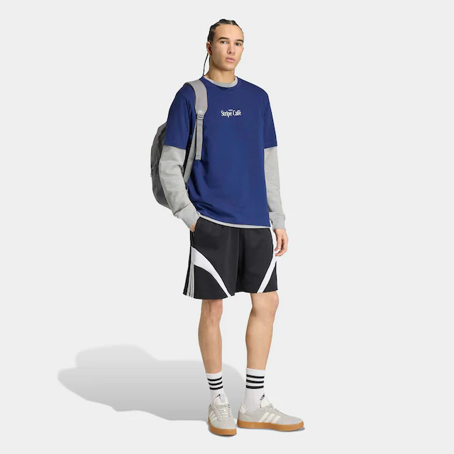 adidas Sportswear T-Shirt »COFFEE CAFE DONUT BAG GRAFIK« für Erwachsene, sportlicher Stil, aus Baumwolle