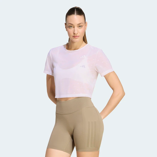adidas Performance T-Shirt »PRIMELIFT ESSENTIALS WORKOUT MESH-, KASTIG GESCHNITTEN«