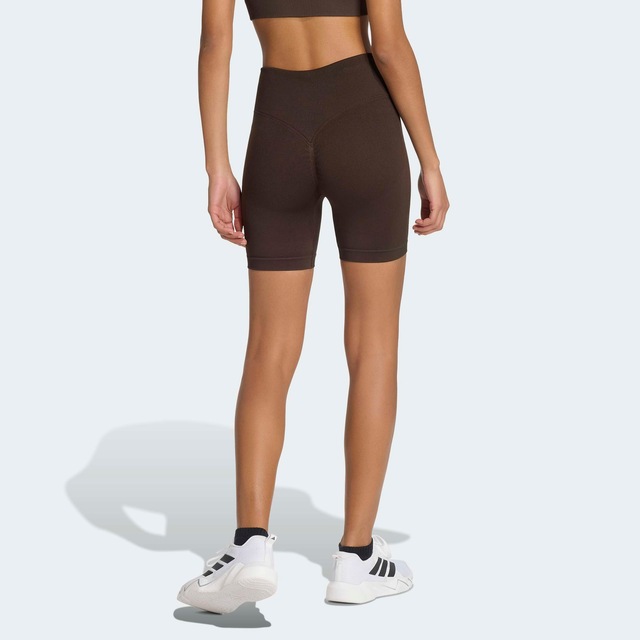 adidas Performance Shorts »WORKOUT ESSENTIALS KNIT SCRUNCH 5 INCH LEGGINGS« eng anliegende Passform, für Fitness und Sportmode, sportlicher Stil