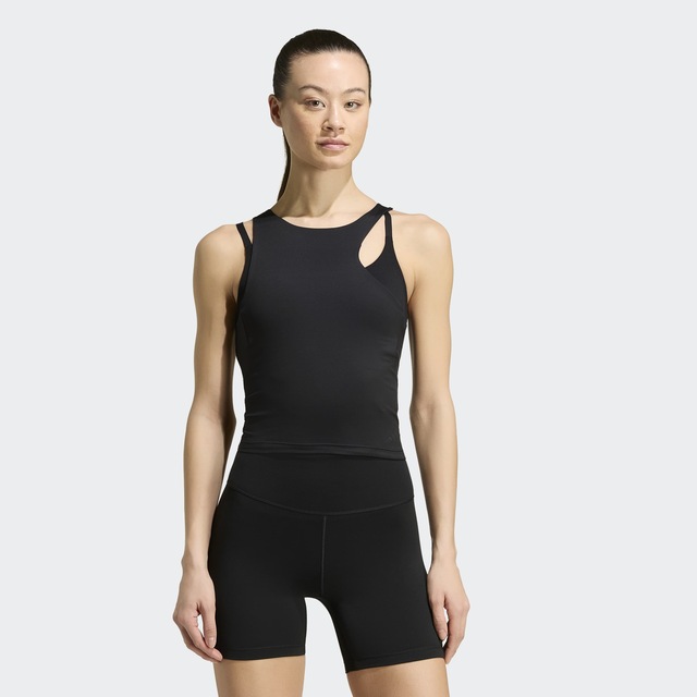 adidas Performance Tanktop »ALL ME« vom Yoga inspiriert, ohne Verschluss, aus weichem Material