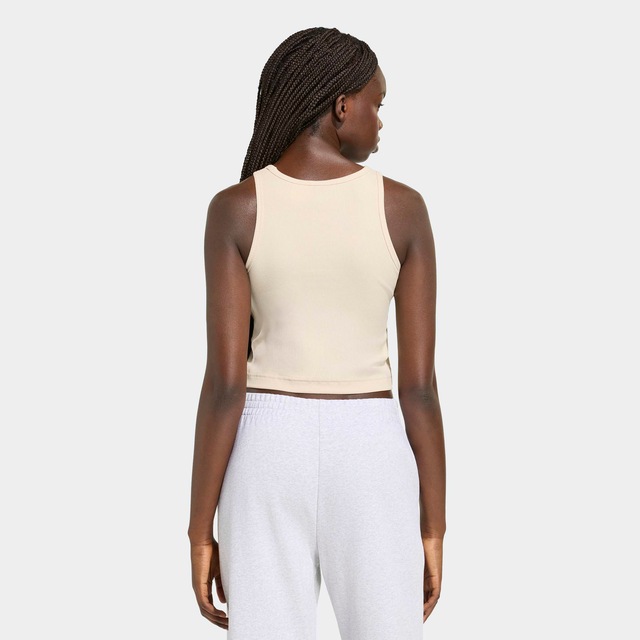 adidas Sportswear Tanktop »ADIDAS KIT SMALL LOGO RIB TANK« Cropped Tanktop, eng anliegend