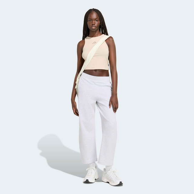adidas Sportswear Tanktop »ADIDAS KIT SMALL LOGO RIB TANK« Cropped Tanktop, eng anliegend