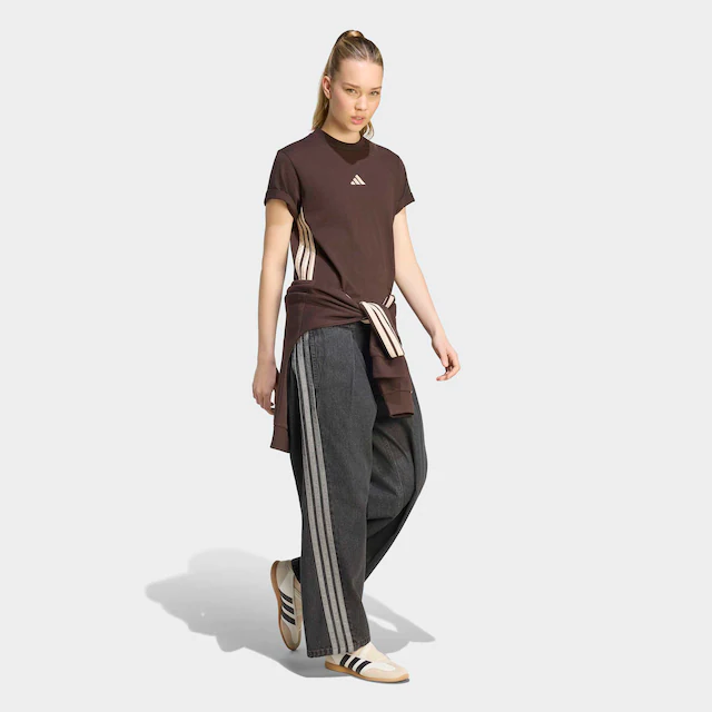 adidas Sportswear Sporthose »STADIUM, LOCKERE PASSFORM, VERWASCHENE OPTIK« mit lockerer Passform, aus Baumwolle