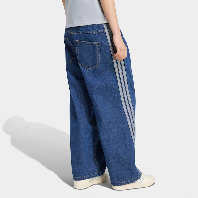 adidas Sportswear Sporthose »STADIUM, LOCKERE PASSFORM, VERWASCHENE OPTIK« mit lockerer Passform, aus Baumwolle