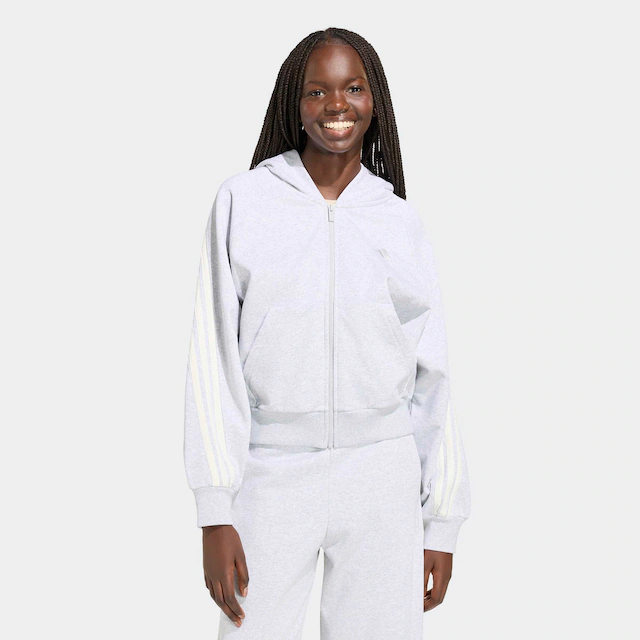 adidas Sportswear Kapuzensweatshirt »ADIDAS KIT 3-STREIFEN«, Schwere Premium-Qualität, robuste Stoffstruktur