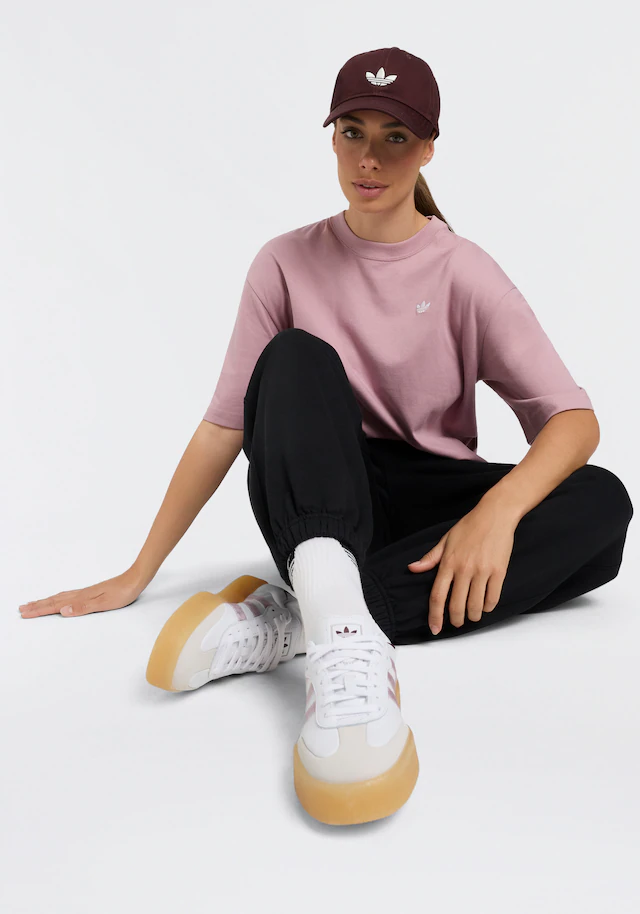 adidas Originals T-Shirt »ESS TEE OS« für Erwachsene, mit Kurzarm, ohne Verschluss
