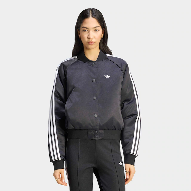 adidas Originals Outdoorjacke »SATIN SST« sportlicher Schnitt, mit Satin-Finish, aus Polyester