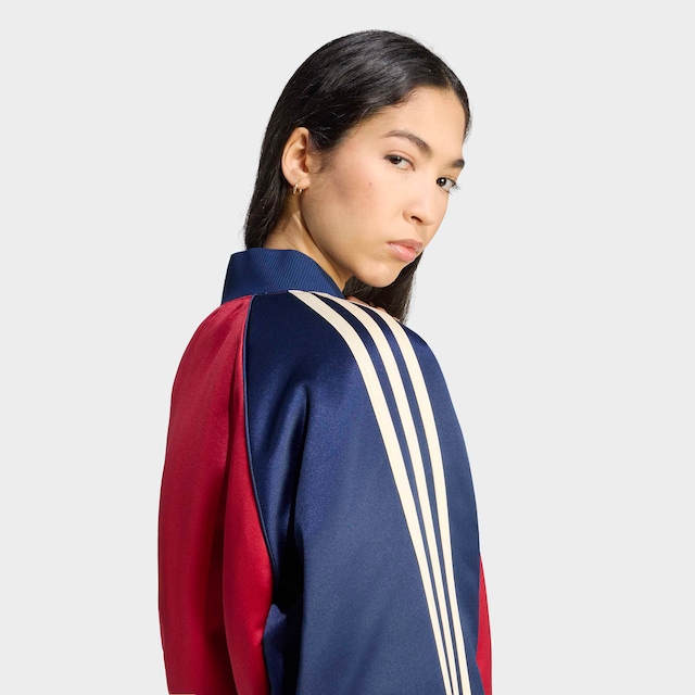 adidas Originals Outdoorjacke »SATIN SST« sportlicher Schnitt, mit Satin-Finish, aus Polyester