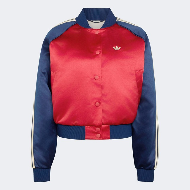 adidas Originals Outdoorjacke »SATIN SST« sportlicher Schnitt, mit Satin-Finish, aus Polyester