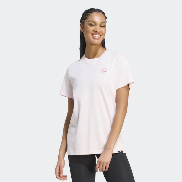 adidas Sportswear T-Shirt »TRAVEL GRAFIK ; LOCKER GESCHNITTEN«