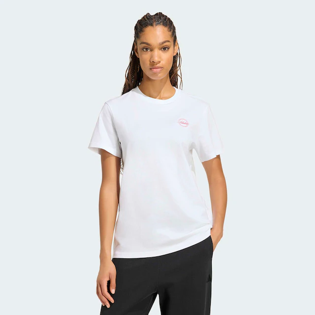 adidas Sportswear T-Shirt »TRAVEL GRAFIK ; LOCKER GESCHNITTEN«
