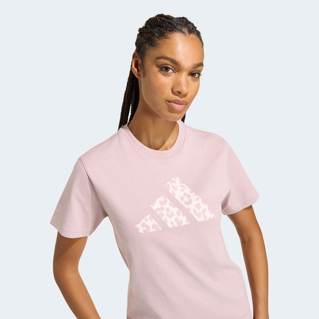 adidas Sportswear T-Shirt »GRAPHIC MIT ANIMALPRINT« mit Rundhalsausschnitt, ohne Verschluss, sportlicher Stil