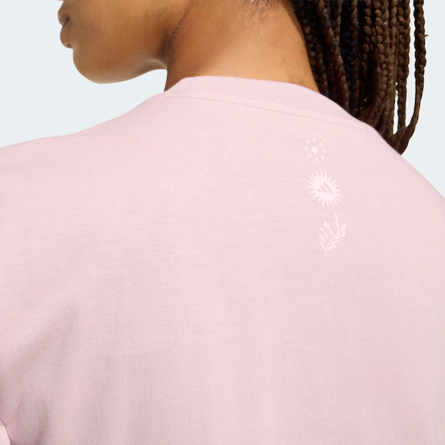 adidas Sportswear T-Shirt »GRAPHIC MIT ANIMALPRINT« mit Rundhalsausschnitt, ohne Verschluss, sportlicher Stil