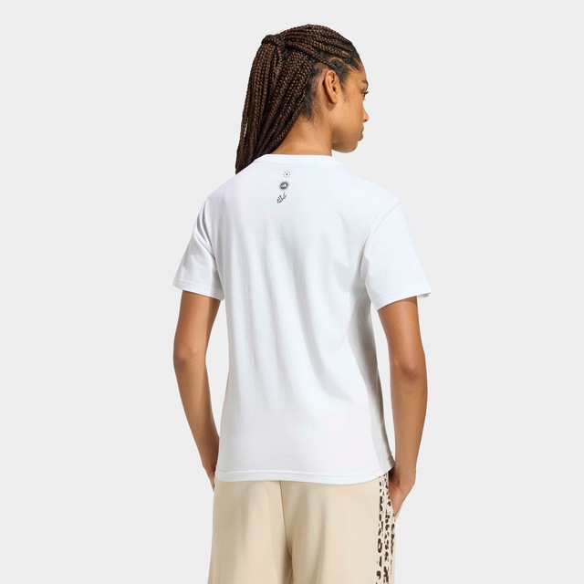 adidas Sportswear T-Shirt »GRAPHIC MIT ANIMALPRINT« mit Rundhalsausschnitt, ohne Verschluss, sportlicher Stil