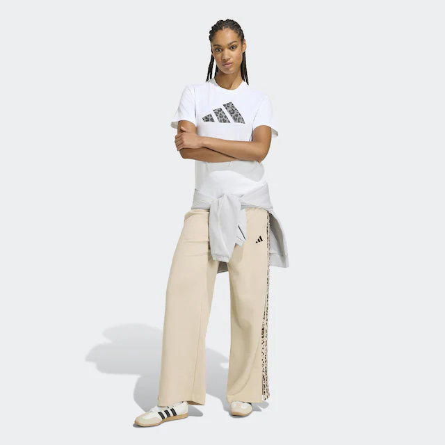 adidas Sportswear T-Shirt »GRAPHIC MIT ANIMALPRINT« mit Rundhalsausschnitt, ohne Verschluss, sportlicher Stil