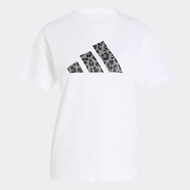 adidas Sportswear T-Shirt »GRAPHIC MIT ANIMALPRINT« mit Rundhalsausschnitt, ohne Verschluss, sportlicher Stil