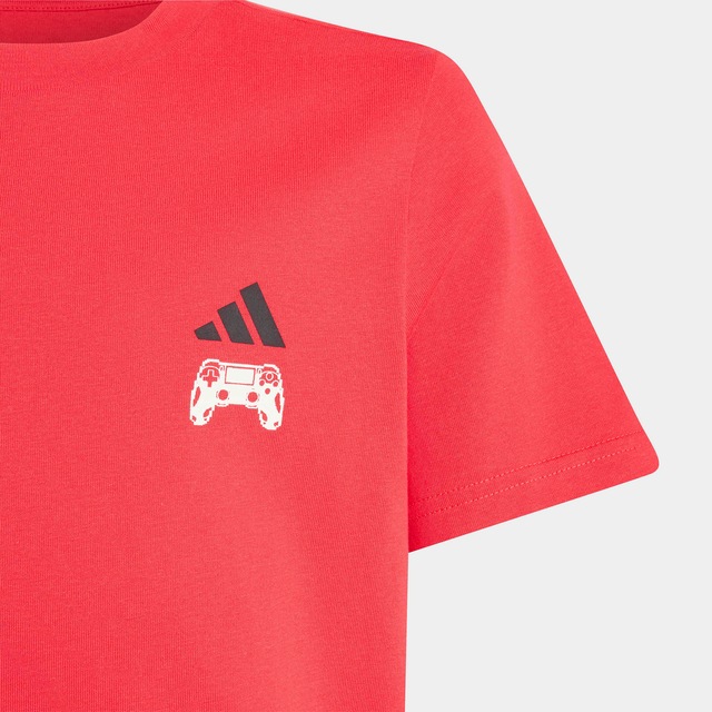 adidas Sportswear T-Shirt »GAMING GRAFIK KIDS« für Kinder, mit Rundhalsausschnitt, aus Baumwolle