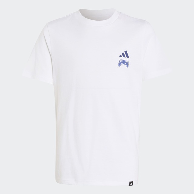 adidas Sportswear T-Shirt »GAMING GRAFIK KIDS« für Kinder, mit Rundhalsausschnitt, aus Baumwolle